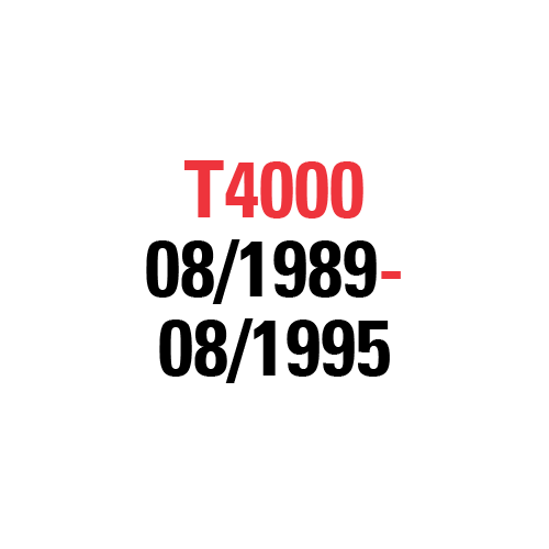 T4000 08/1989-06/2000